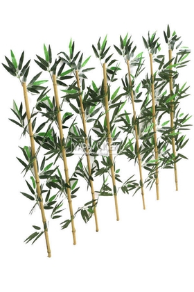 Kumaş Yapraklı Doğal Bambu 95-110 cm (7 Adet) - Thumbnail