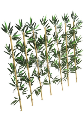 Kumaş Yapraklı Doğal Bambu 95-110 cm (7 Adet) - 2
