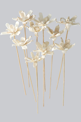 Yapay Çiçek Deposu - 10 Adet Shola Gardenia 25 cm