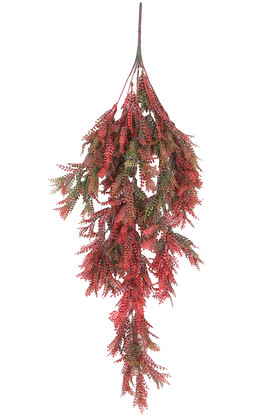 Yapay Çiçek Deposu - Yapay Çiçek Sarkan Peregrina 77 cm Kırmızı
